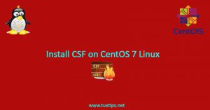 Csf centos 7 настройка